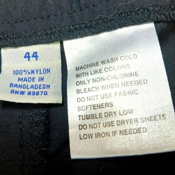 Binimi Bay Outfitters Lightweight Cargo  Performance Shorts Men's 44 Black...... - Picture 3 of 11